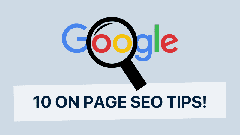 10 Belangrijke On-Page SEO Tips voor je Website