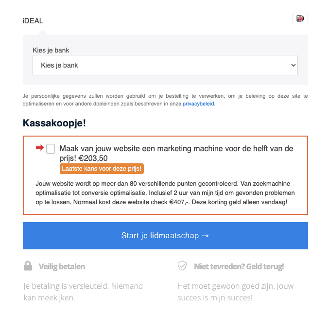 Upsell